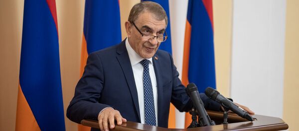 Ара Баблоян на приеме для прессы (11 января 2019). Еревaн Ара Баблоян на приеме для прессы (11 января 2019). Еревaн - Sputnik Արմենիա