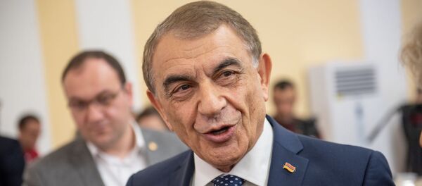 Ара Баблоян на приеме для прессы (11 января 2019). Еревaн - Sputnik Արմենիա