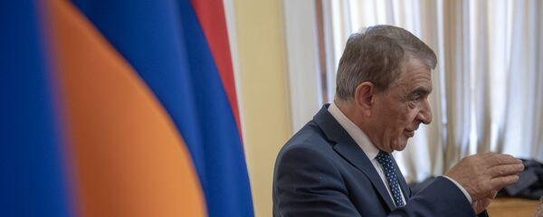 Ара Баблоян на приеме для прессы (11 января 2019). Еревaн - Sputnik Արմենիա