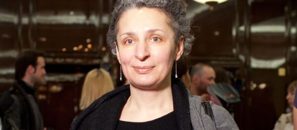 Людмила Норсоян на приеме в честь открытия Mercedes-Benz Fashion Week Russia (30 марта 2011). Москвa - Sputnik Армения