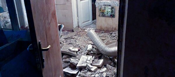 Обрушенное историческое здание на Арами 23 (11 января 2019). Ереван - Sputnik Արմենիա