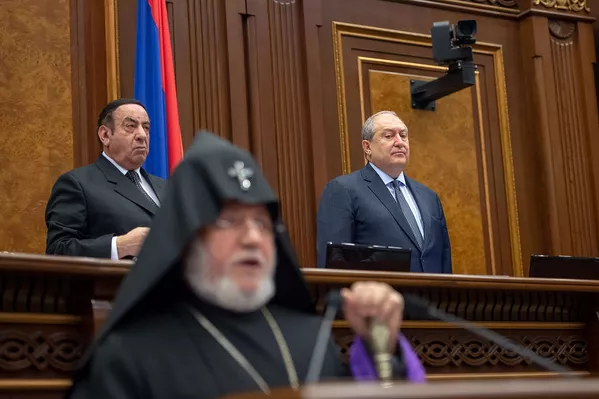 Первое заседание Парламента Армении 7-го созыва (14 января 2019). Еревaн Первое заседание Парламента Армении 7-го созыва (14 января 2019). Еревaн - Sputnik Армения