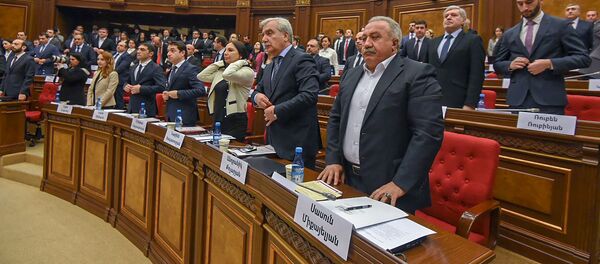 Первое заседание Парламента Армении 7-го созыва (14 января 2019). Еревaн - Sputnik Армения