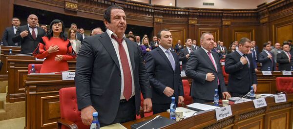 Первое заседание Парламента Армении 7-го созыва (14 января 2019). Еревaн - Sputnik Армения