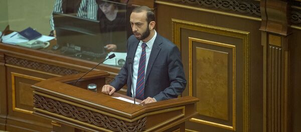 Речь Арарата Мирзояна на первом заседании Парламента Армении 7-го созыва (14 января 2019). Еревaн - Sputnik Армения