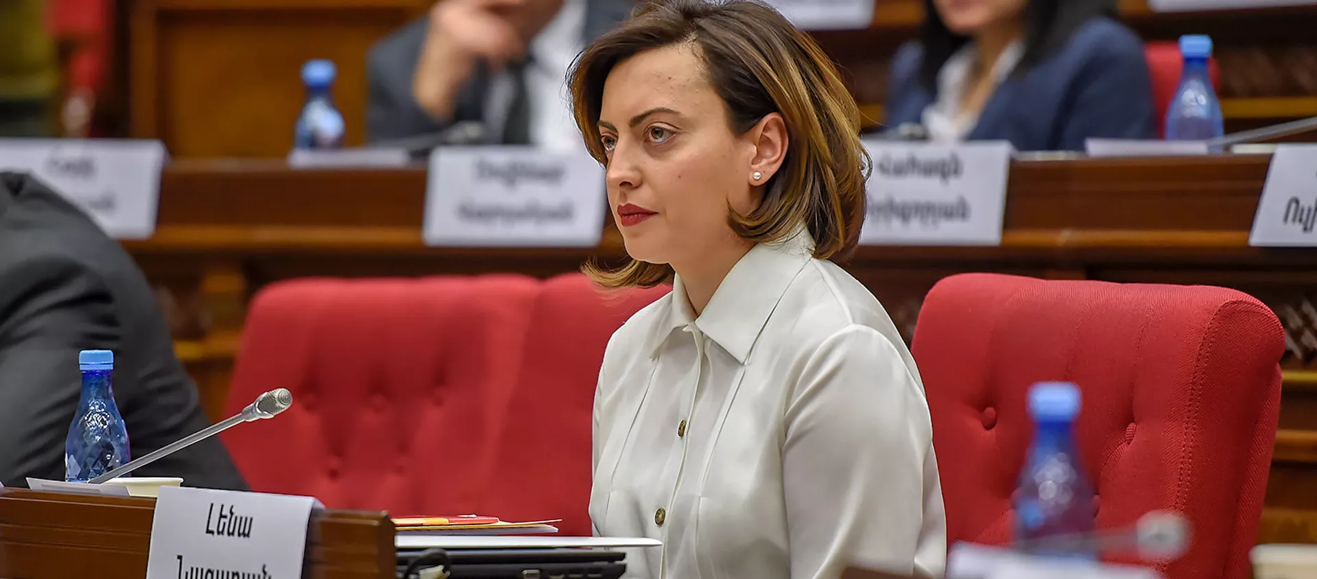 Лена Назарян во время первого заседания парламента Армении 7-го созыва (14 января 2019). Еревaн - Sputnik Армения, 1920, 03.06.2021