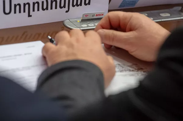 Первое заседание парламента Армении 7-го созыва (14 января 2019). Еревaн Первое заседание парламента Армении 7-го созыва (14 января 2019). Еревaн - Sputnik Армения
