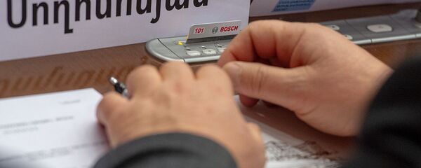 Первое заседание парламента Армении 7-го созыва (14 января 2019). Еревaн Первое заседание парламента Армении 7-го созыва (14 января 2019). Еревaн - Sputnik Արմենիա