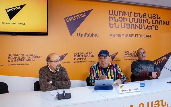 Пресс-конференция Артема Варданяна Как я оказался в Танзанийской тюрьме (16 января 2019). Еревaн Пресс-конференция Артема Варданяна Как я оказался в Танзанийской тюрьме (16 января 2019). Еревaн - Sputnik Армения