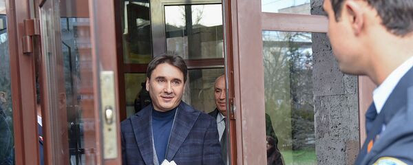 Армен Геворкян в здании Апелляционного суда (17 января 2019). Еревaн - Sputnik Армения