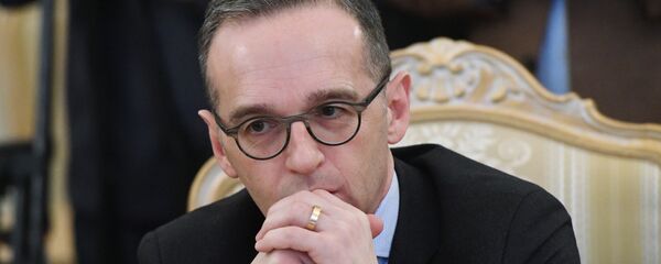 Министр иностранных дел Германии Хайко Маас во время встречи с Сергеем Лавровым (18 января 2019). Москвa Министр иностранных дел Германии Хайко Маас во время встречи с Сергеем Лавровым (18 января 2019). Москвa - Sputnik Армения