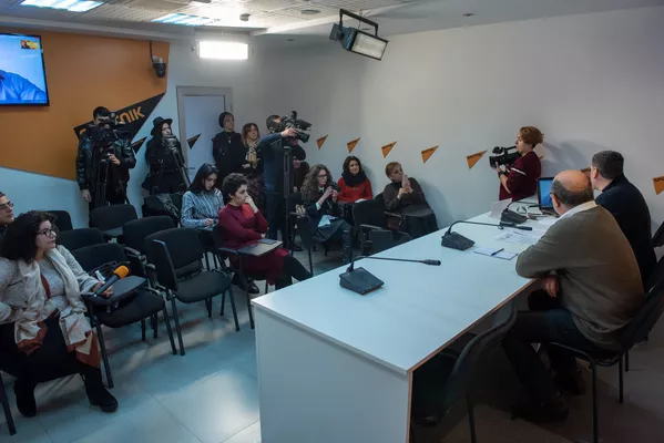 Пресс-конференция режиссера Ованнеса Галстяна - Sputnik Армения