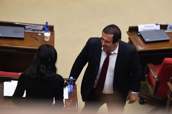 Новые депутаты Армении: сами нажимают на кнопки, сами идут обедать - Sputnik Армения