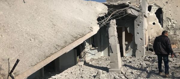 Последствия артобстрелов Африна в Сирии - Sputnik Армения