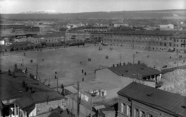 Главная площадь Еревана 1916 г. - Sputnik Армения