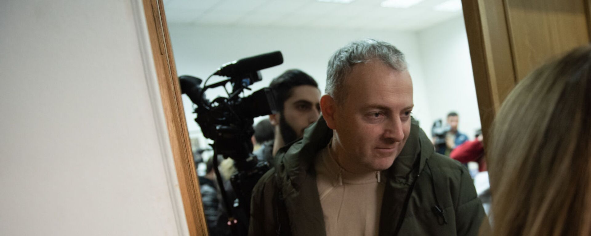 Российско-израильский блогер Александр Лапшин перед началом пресс-конференции (22 января 2019). Еревaн - Sputnik Армения, 1920, 20.05.2021