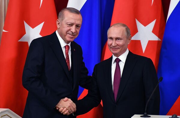 Американские военные находятся в Сирии незаконно: Путин подвел итоги встречи с Эрдоганом Американские военные находятся в Сирии незаконно: Путин подвел итоги встречи с Эрдоганом - Sputnik Армения