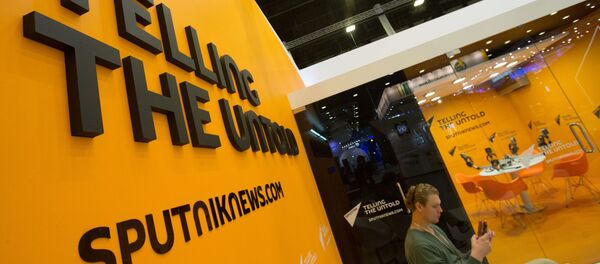 Студия МИА и радио Sputnik в ЭкспоФоруме в Санкт-Петербурге - Sputnik Армения