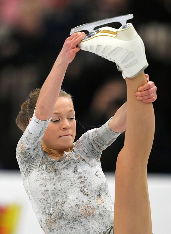 Армянская фигуристка Анастасия Галустян заняла 22-е место на чемпионате Европы - Sputnik Армения