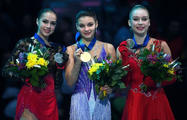 Армянская фигуристка Анастасия Галустян заняла 22-е место на чемпионате Европы - Sputnik Армения
