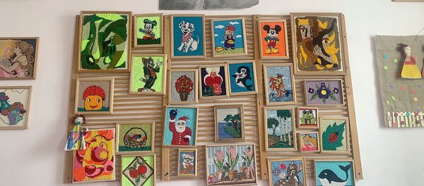 Поделки ребят центра Трчунян тун - Sputnik Արմենիա