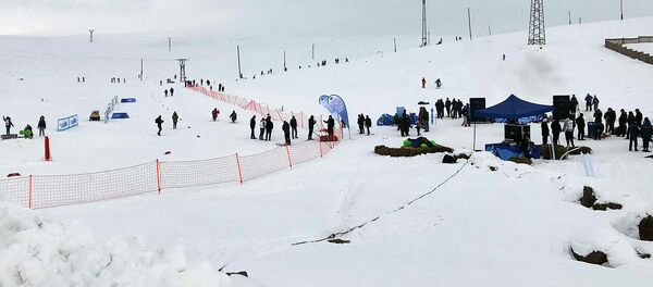 Открытие лыжного центра в Ашоцке (26 января 2019). Ширак - Sputnik Արմենիա
