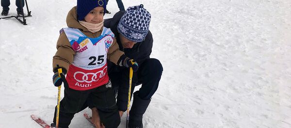 Открытие лыжного центра в Ашоцке (26 января 2019). Ширак - Sputnik Արմենիա