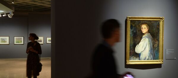 Зал в Третьяковской галерее Зал в Третьяковской галерее - Sputnik Армения