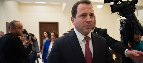 Министр обороны Давид Тоноян во время церемонии награждения военнослужащих (28 января 2019). Еревaн - Sputnik Արմենիա