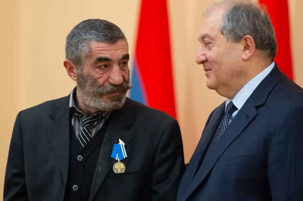 Церемония награждения военнослужащих (28 января 2019). Еревaн Церемония награждения военнослужащих (28 января 2019). Еревaн - Sputnik Армения