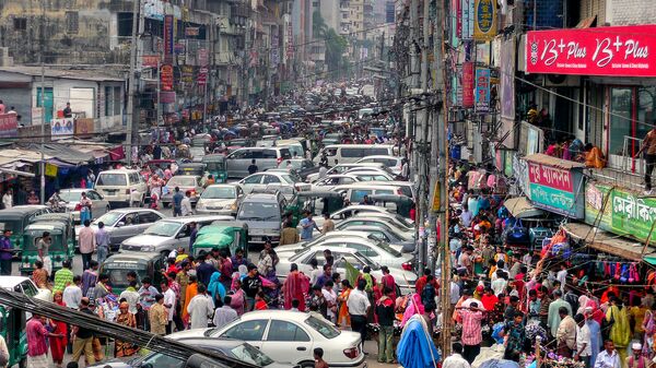 Уличное движение в Дакке, Бангладеш - Sputnik Армения