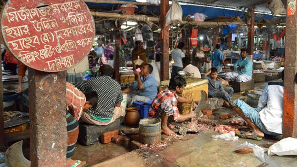 Рынок в Дакке, Бангладеш - Sputnik Армения
