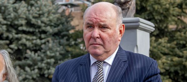 Заместитель министра иностранных дел России Григорий Карасин на торжественной церемонии открытия бюста Александра Грибоедова в РАУ (30 января 2019). Еревaн Заместитель министра иностранных дел России Григорий Карасин на торжественной церемонии открытия бюста Александра Грибоедова в РАУ (30 января 2019). Еревaн - Sputnik Արմենիա