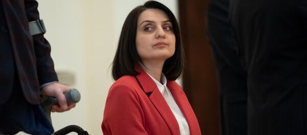 Члены правительства перед принятием присяги в резиденции президента Армении (30 января 2019). Еревaн - Sputnik Արմենիա