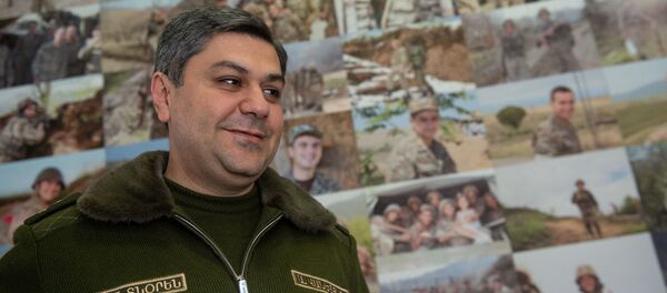 Глава СНБ Артур Ванецян посетил реабилитационный центр Защитника Отечества (1 февраля 2019). Еревaн - Sputnik Армения