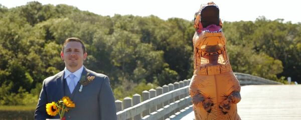 Արտասովոր «զգեստով» հարսնացուն Արտասովոր «զգեստով» հարսնացուն - Sputnik Արմենիա