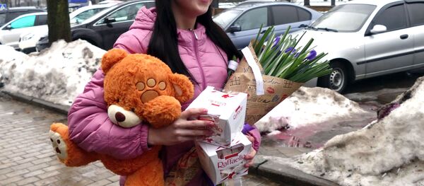 Празднование Международного женского дня в Донецке - Sputnik Արմենիա