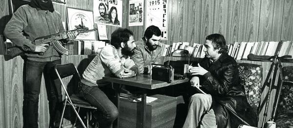 Хосе Антонио Гуриара с членами организации АСАЛА - Sputnik Армения