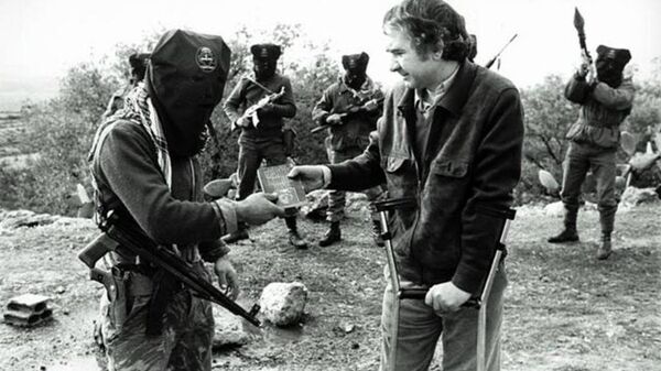 Хосе Антонио Гуриара с членами организации АСАЛА Хосе Антонио Гуриара с членами организации АСАЛА - Sputnik Армения