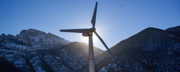 Ветряная электростанция Арац у города Каджаран - Sputnik Արմենիա