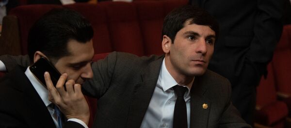 Губернатор Араратской области Гарик Саркисян на собрании председателей общин Армении (11 февраля 2019). Еревaн Губернатор Араратской области Гарик Саркисян на собрании председателей общин Армении (11 февраля 2019). Еревaн - Sputnik Армения