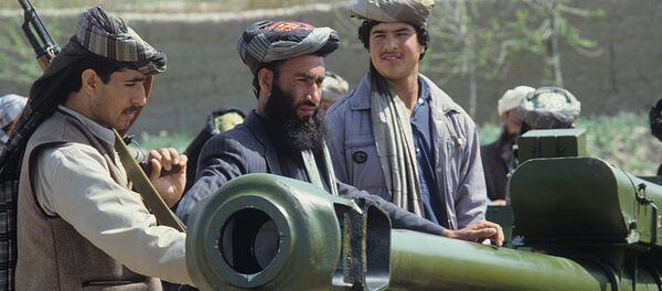 Афганские моджахеды (душманы) - члены нерегулярных вооружённых формирований, мотивированные исламской идеологией - Sputnik Армения