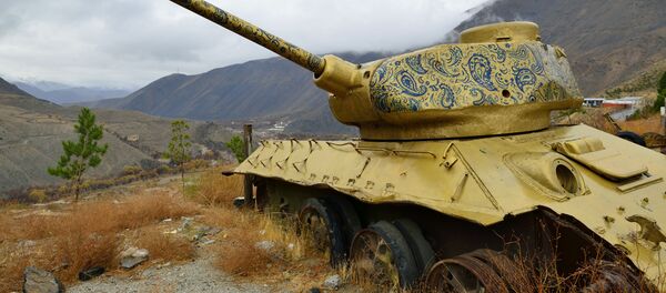 Советский танк в Панджшерском ущелье (Афганистан) Советский танк в Панджшерском ущелье (Афганистан) - Sputnik Արմենիա