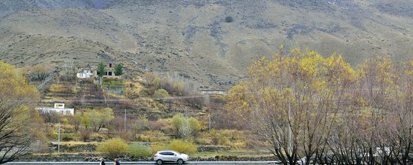 Дорога в провинции Панджшер, Афганистан Дорога в провинции Панджшер, Афганистан - Sputnik Армения