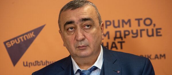 Глава Союза ветеранов войны в Афганистане Армен Мхитарян на пресс-конференции Армяне в афганской войне (14 февраля 2019). Еревaн Глава Союза ветеранов войны в Афганистане Армен Мхитарян на пресс-конференции Армяне в афганской войне (14 февраля 2019). Еревaн - Sputnik Արմենիա