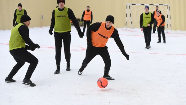 Футбольный матч с участием П. Мамаева в СИЗО - Sputnik Армения