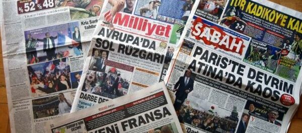 Турецкая пресса Турецкая пресса - Sputnik Армения