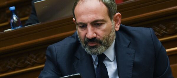 Премьер-министр Никол Пашинян на внеочередном заседании парламента Армении (14 февраля 2019). Еревaн - Sputnik Արմենիա