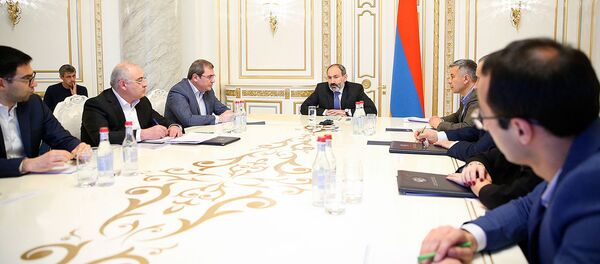 Совещание у премьер-министра по вопросам модернизации КГД (16 февраля 2019). Еревaн - Sputnik Армения