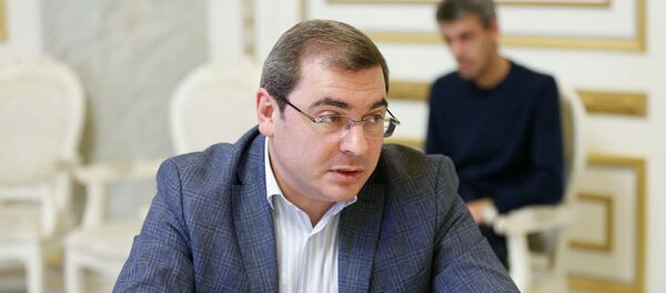 Председатель комитета государственных доходов Давид Ананян во время совещания по модернизации КГД (16 февраля 2019). Еревaн - Sputnik Արմենիա